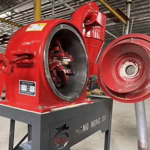 自吸无尘玉米粉碎机磨粉机两相三相五谷杂粮齿爪式磨面机自动厂家