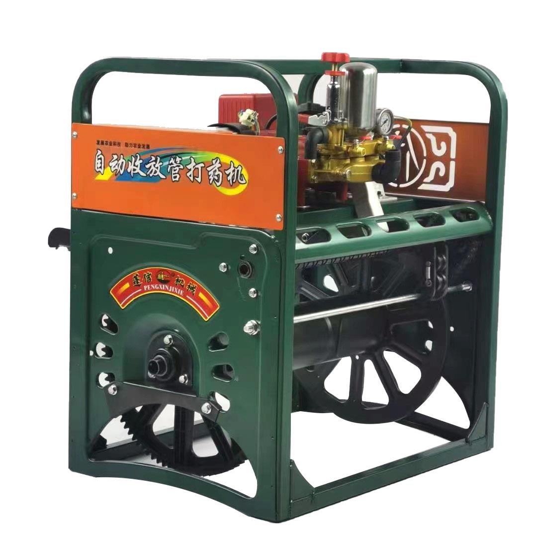 双电机免安装打药机电动喷雾器遥控开关自动收管机喷雾器感应放管