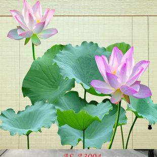 新中式 竹帘成品茶室隔断遮阳卷帘 遮光遮阳 窗帘印花