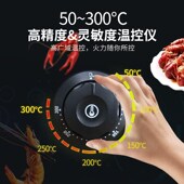 单抓头12102双头摊r控温电热扒炉商用铁板烧设备手神饼机摆器煎炒