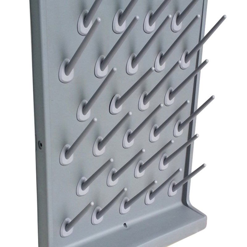 实验室挂烧杯沥水玻璃器r皿滴水架子试管烘干晾晒清洗工作台置物