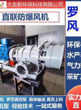 DN200型号罗茨鼓风机45kw55kw75kw90kw曝气物料输送高压风机