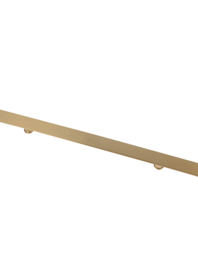 黑色玫瑰金不锈钢实心客梯楼梯轿厢电梯扶手扁型玻璃大门拉手定制