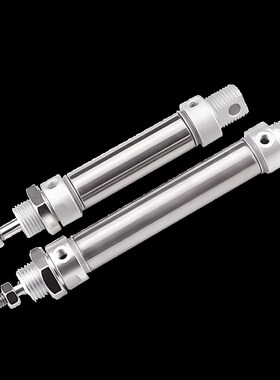 纽立得不锈钢迷你气缸PCM20/25/32/40-10-15-30-50-75-80-500-S-B