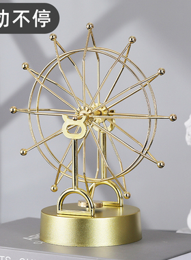 旋转摩天轮摆件创意轻奢家居w客厅酒柜电视柜隔断柜卧室装饰品摆