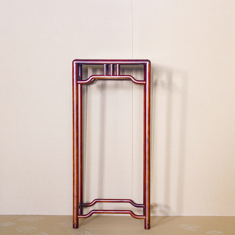 精品中式全实木榆木m室内客厅仿古花几置物架盆景花盆架子花架花