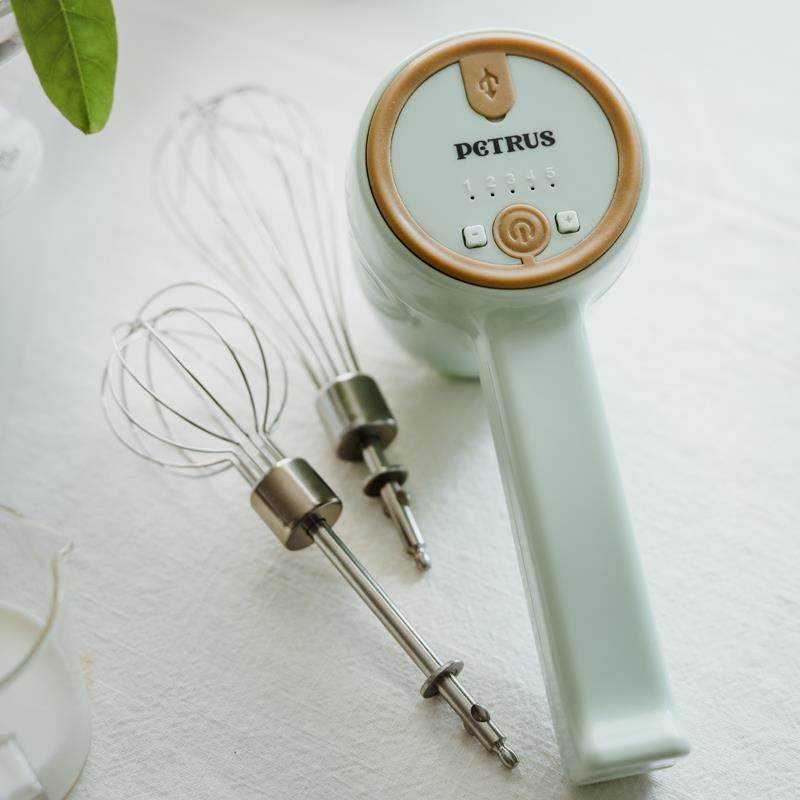 柏翠PE4580无线电动打蛋器家用小型轻音全自动迷你多功能烘焙搅拌