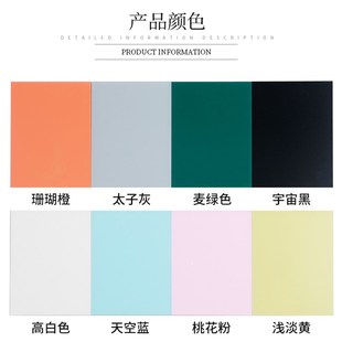 带边框哑光磁性钢化玻璃白板写字板商用办公会议室投影书写两用挂