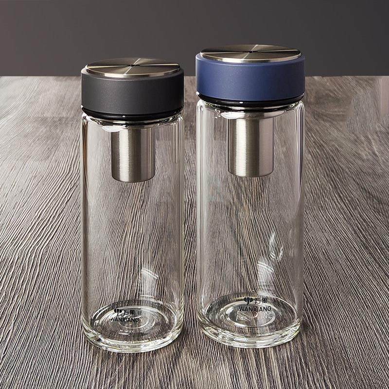 新款万象玻璃杯单层加厚男士大容量可携式过滤泡茶杯家用喝水杯子,餐饮具,玻璃杯,淘宝优惠券,粉丝福利购,淘宝优惠卷