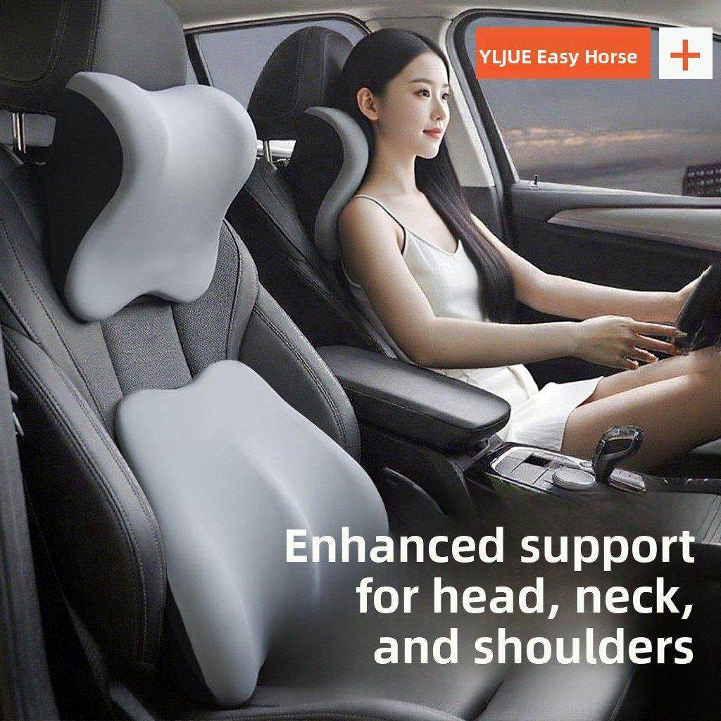 汽车头枕护颈枕车内靠枕车用座椅记忆棉枕头高档护腰靠垫四季通用,汽车用品/电子/清洗/改装,头枕,淘宝优惠券,粉丝福利购,淘宝优惠卷