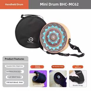 BH便携旅行箱鼓cajon卡宏鼓小木箱鼓卡洪鼓专业可调音插电箱拾音