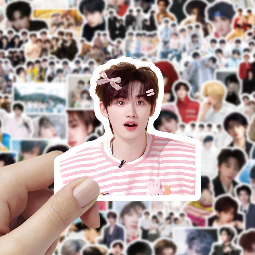 309张时代少年团系列贴纸TNT装饰小图案明星手账手机行李箱贴画