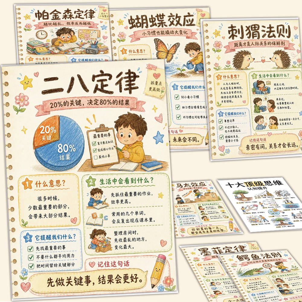 十大经典定律思维认知刺猬法则