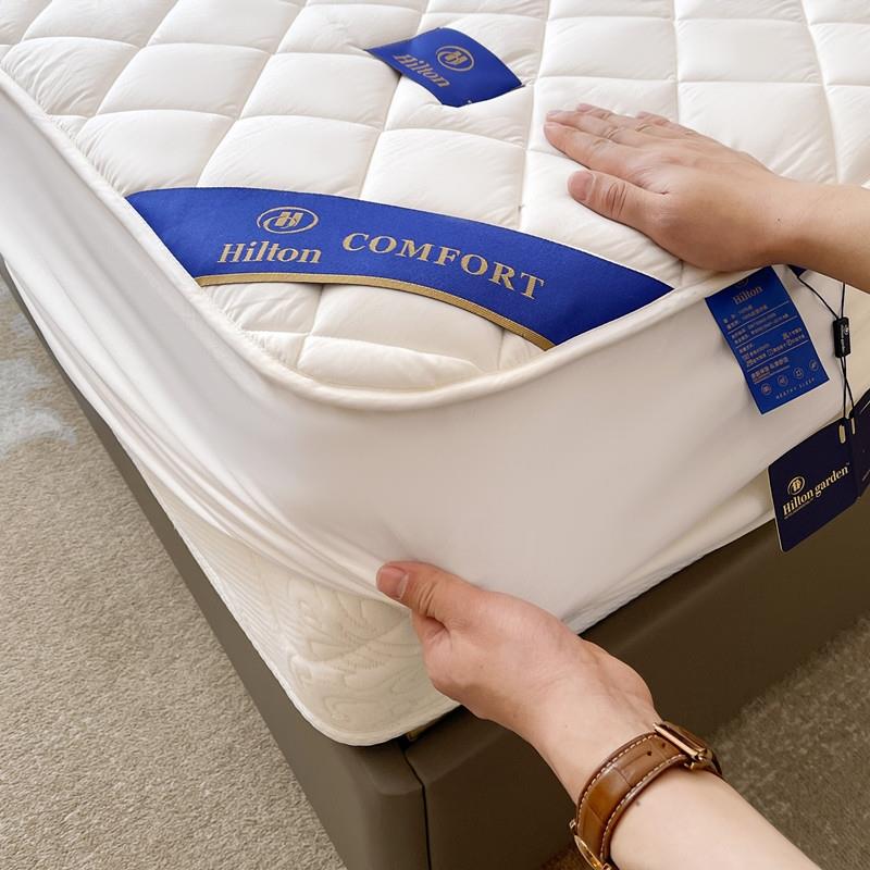 床笠罩夹棉加厚床罩床垫纯保护套防尘全棉防滑乳胶加高灰尘防螨