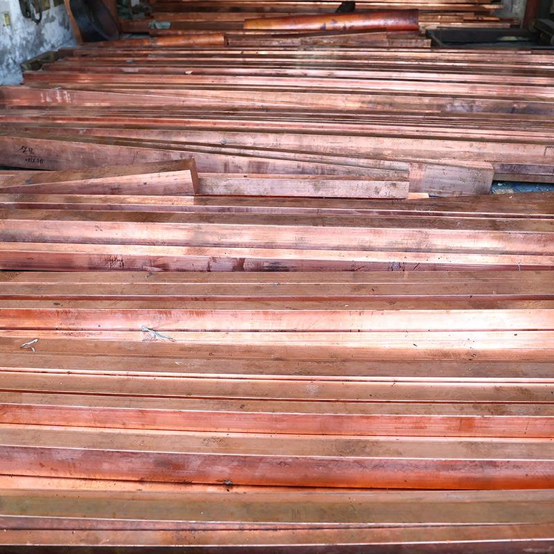 T2T3紫铜铜板铜片铜管加工铜条空心圆管红黄铜板铜管加厚工厂现货