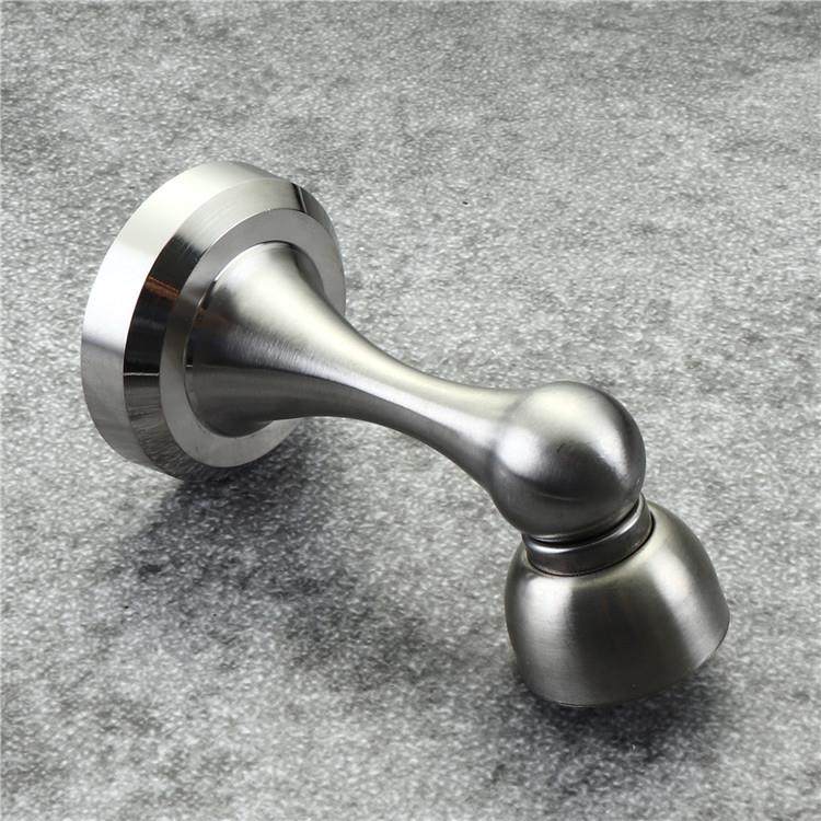 高档304不锈钢强磁门吸墙吸门碰地吸两用加厚款门吸加长一体成型