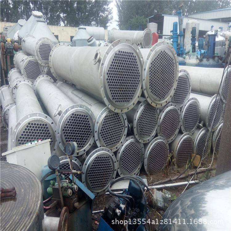 九成新冷凝器不锈钢列管冷凝器瓷片冷凝器石墨冷凝器