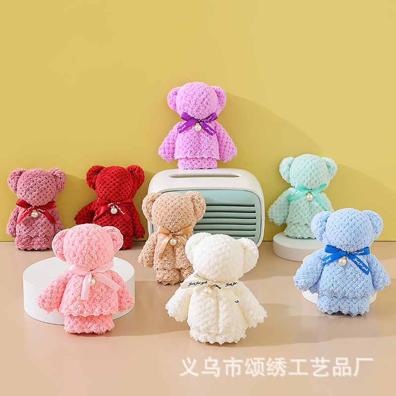 菠萝格珍珠小熊伴手礼盒创意礼品