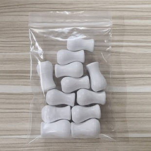 家居品拉链拉绳木珠木坠子12个装 竹帘木帘卷帘百叶配件