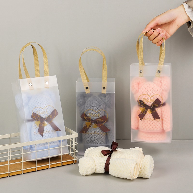 小熊毛巾伴手礼结婚礼物生日回礼