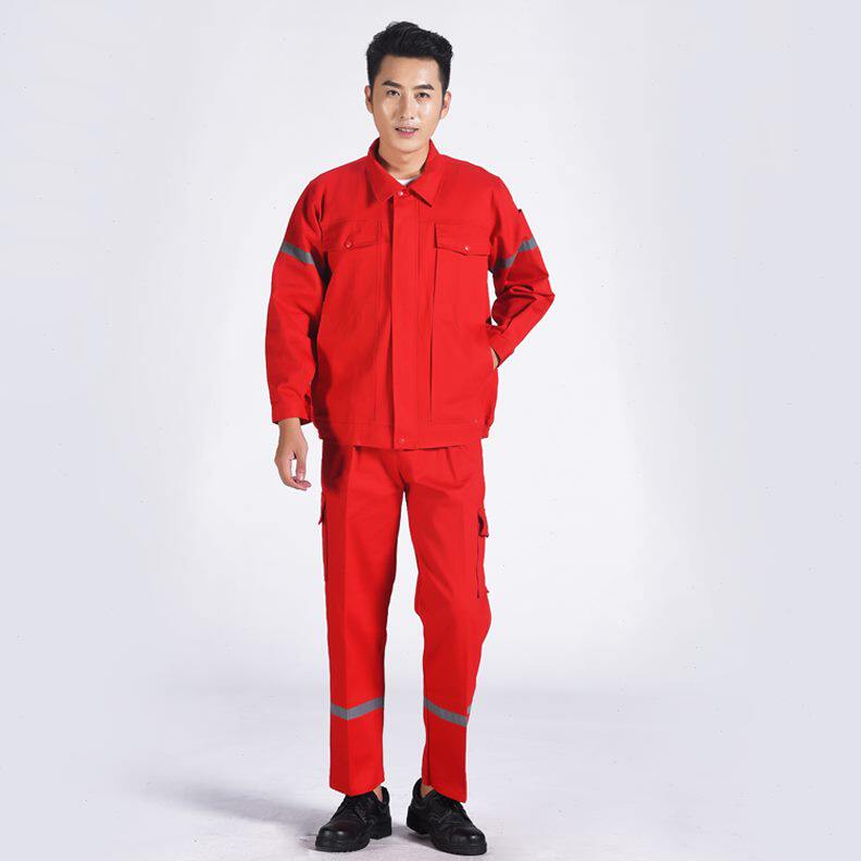 劳保服套装男服厚女纯棉秋冬电力电焊工反光人厂服工作服建筑工程