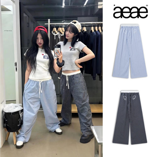 【官方正品】ae格子条纹