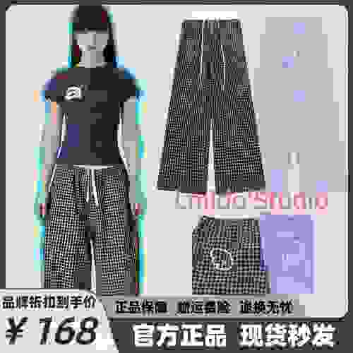 韩国潮牌ae格子条纹休闲