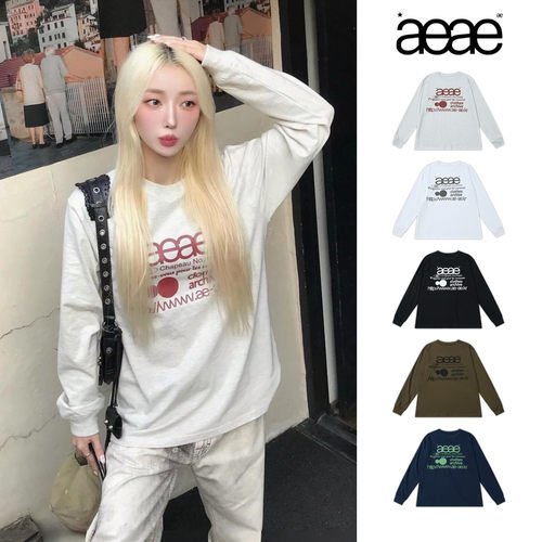 【官方正品】ae长袖T恤女