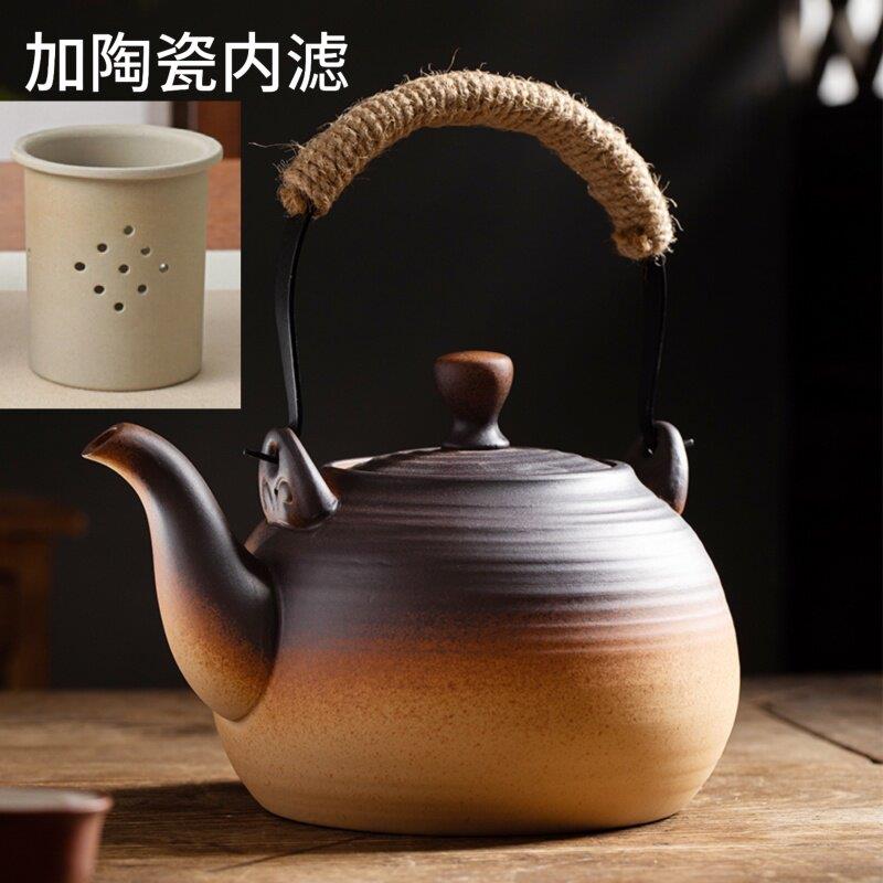 煮茶器新款家用高档茶炉小型烧水陶壶煮茶壶泡茶套装陶瓷烧水壶