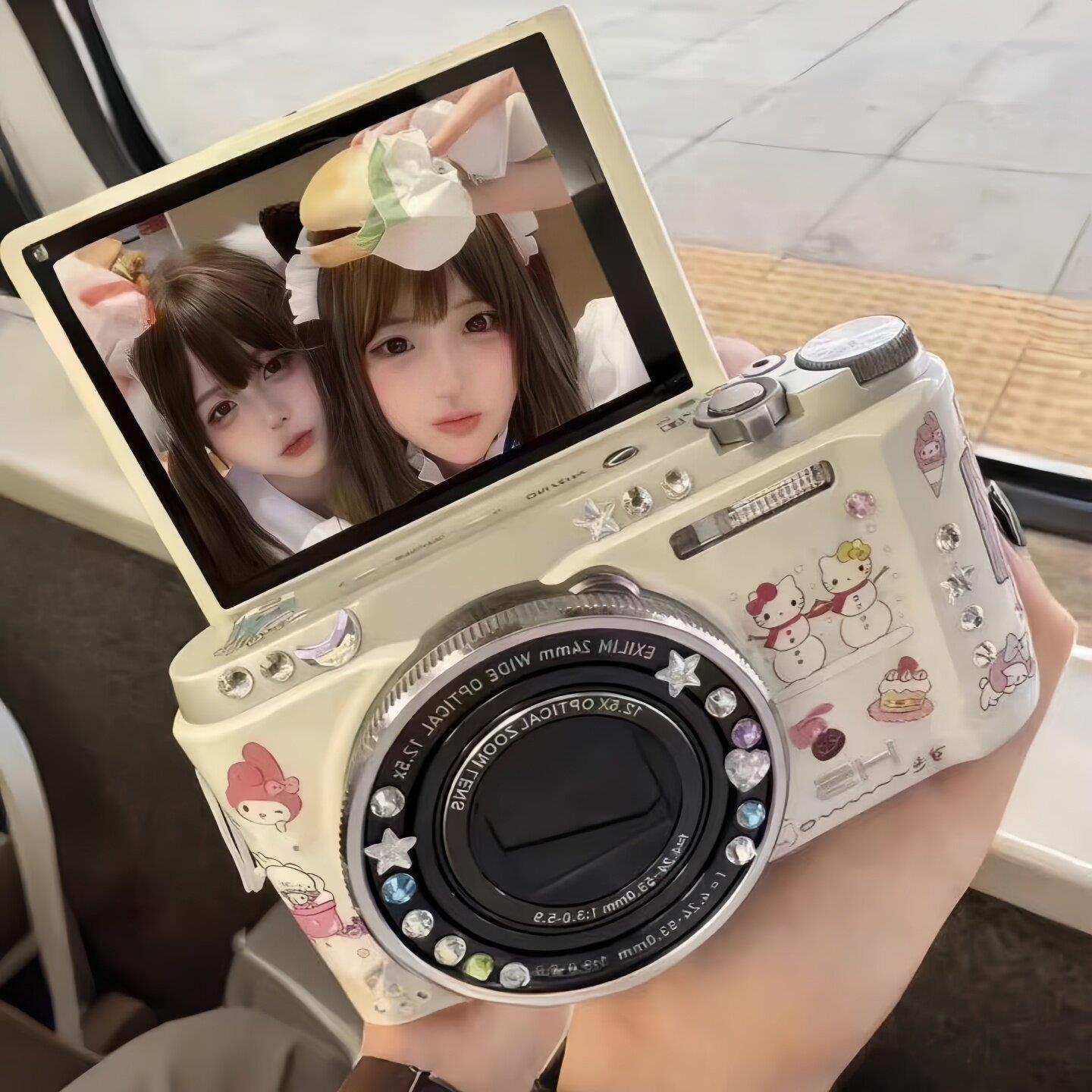 拍立得相机学生日礼物女生入门vlog数码摄相机ccd复古儿童照相机