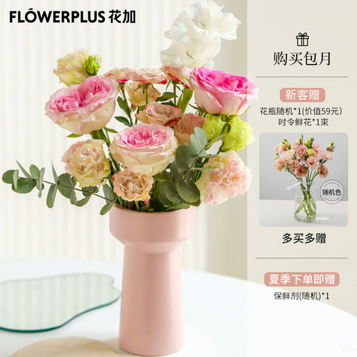 花加flowerplus甄选初见新手进阶订阅鲜花混合花每周一花包月鲜花