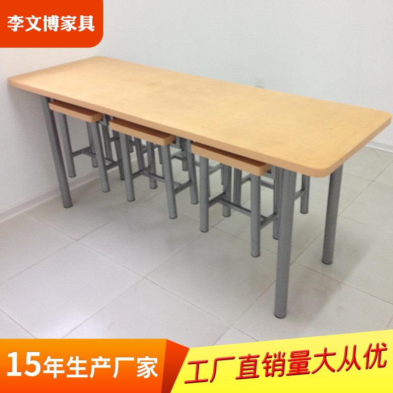 学校学生食堂餐桌椅公司员工食堂快餐桌椅小吃店餐桌椅组合