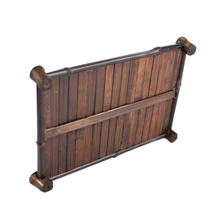 紫竹茶盘茶托盘茶棚架竹杯托功夫茶具收纳框茶壶茶杯架 竹排茶垫