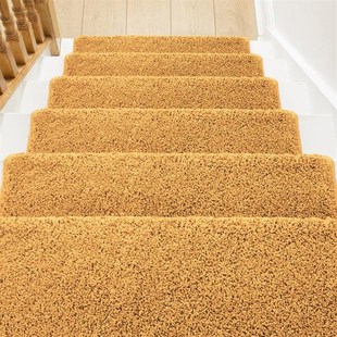 家用防滑防摔免胶自粘静音楼梯踏步垫别墅高级阶梯式实木台阶地毯