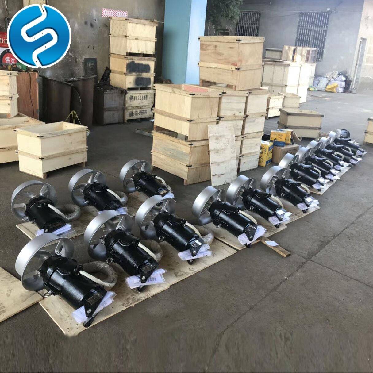 不锈钢潜水搅拌机潜水推流器电机配件潜水搅拌机选型计算