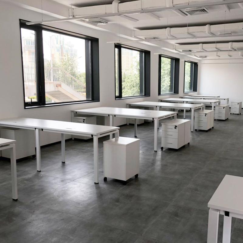 办公室家具职员桌椅组合屏风4/6人位工作位卡座三人员工位电脑桌