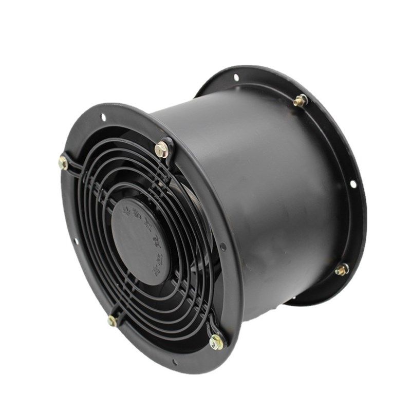 FZY-2E200外转子低噪声轴流圆筒通风机 YWF管道排烟通风机