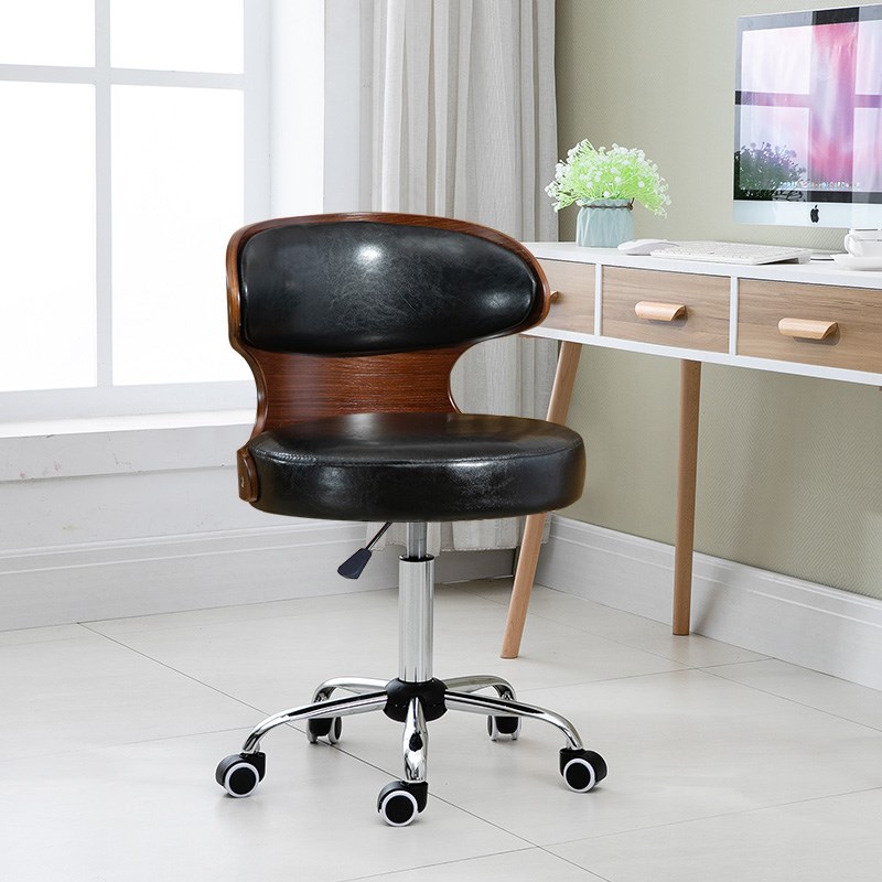 简约电脑椅子现代升降学生椅舒适靠背椅宿舍书房椅旋转前台收银凳