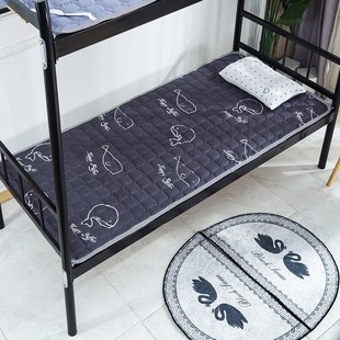 单人床初90宽 高中生住校床垫大学生宿舍专用防潮可折叠一米1宽