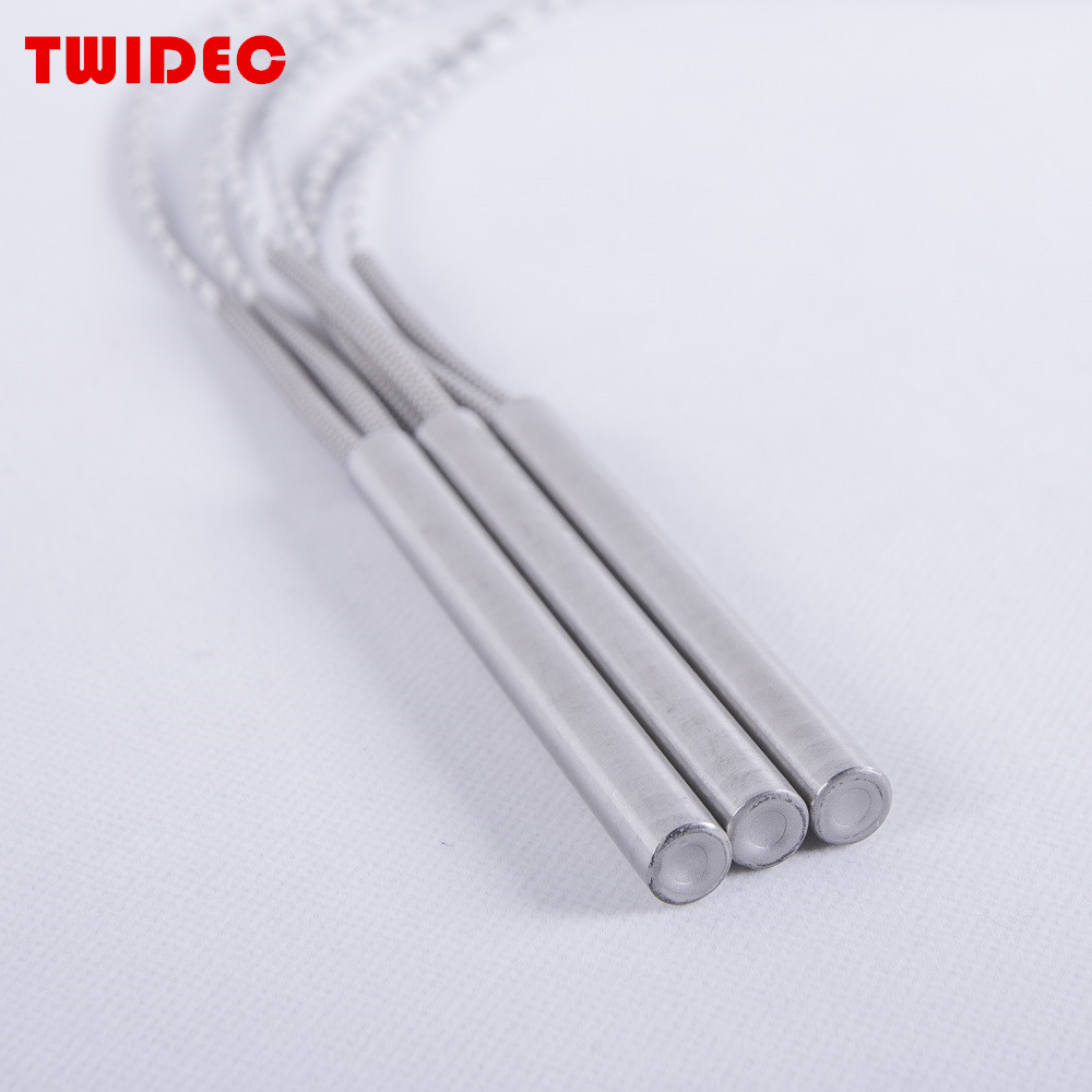 Twidec合泉电加热管220v/380v大功率不锈钢模具单头加热管12-20mm