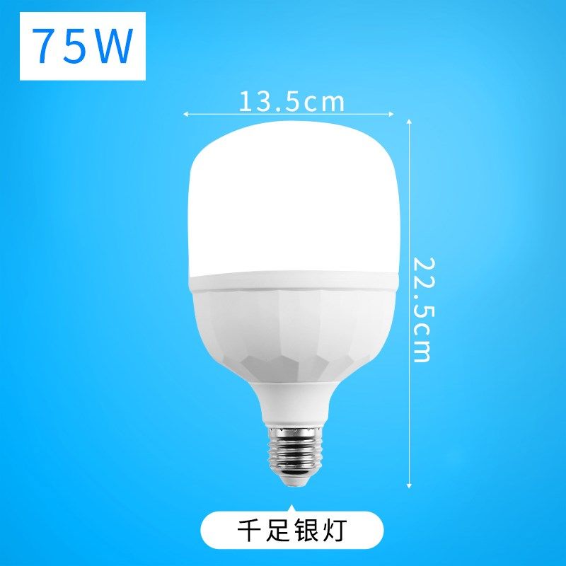 专业led摄影灯泡 5500K白色E27螺口 大功率节能补光灯柔光箱灯泡