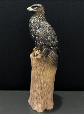 鹰类摆件树脂工艺品鸟类花园庭院摆件客厅装饰乔迁新居开业礼品