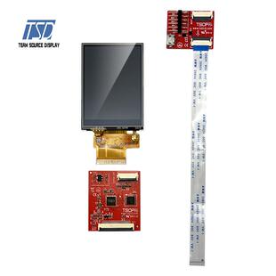 2.4寸QVGA240*320UART串口屏可配电阻和电容触摸白色家电l