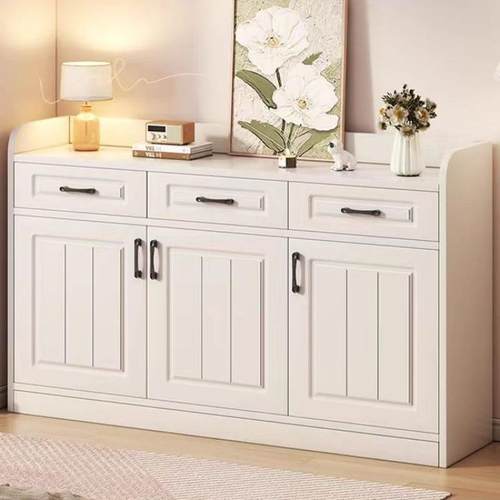 奶油风斗柜五斗柜家用抽屉柜客厅靠墙储物收纳柜子橱柜卧室床尾柜