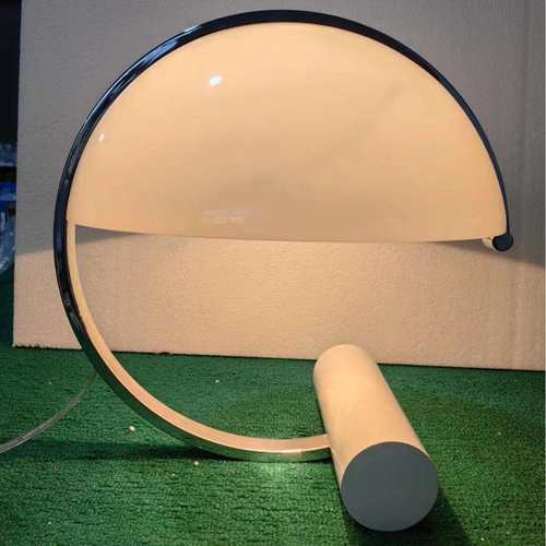 简约装饰照明床头小夜灯台灯变光调色卧室led月牙形灯具中山古镇