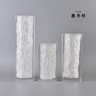 桌面花器时尚 厂促现树脂透明插花花玄关客厅餐桌样板间软装
