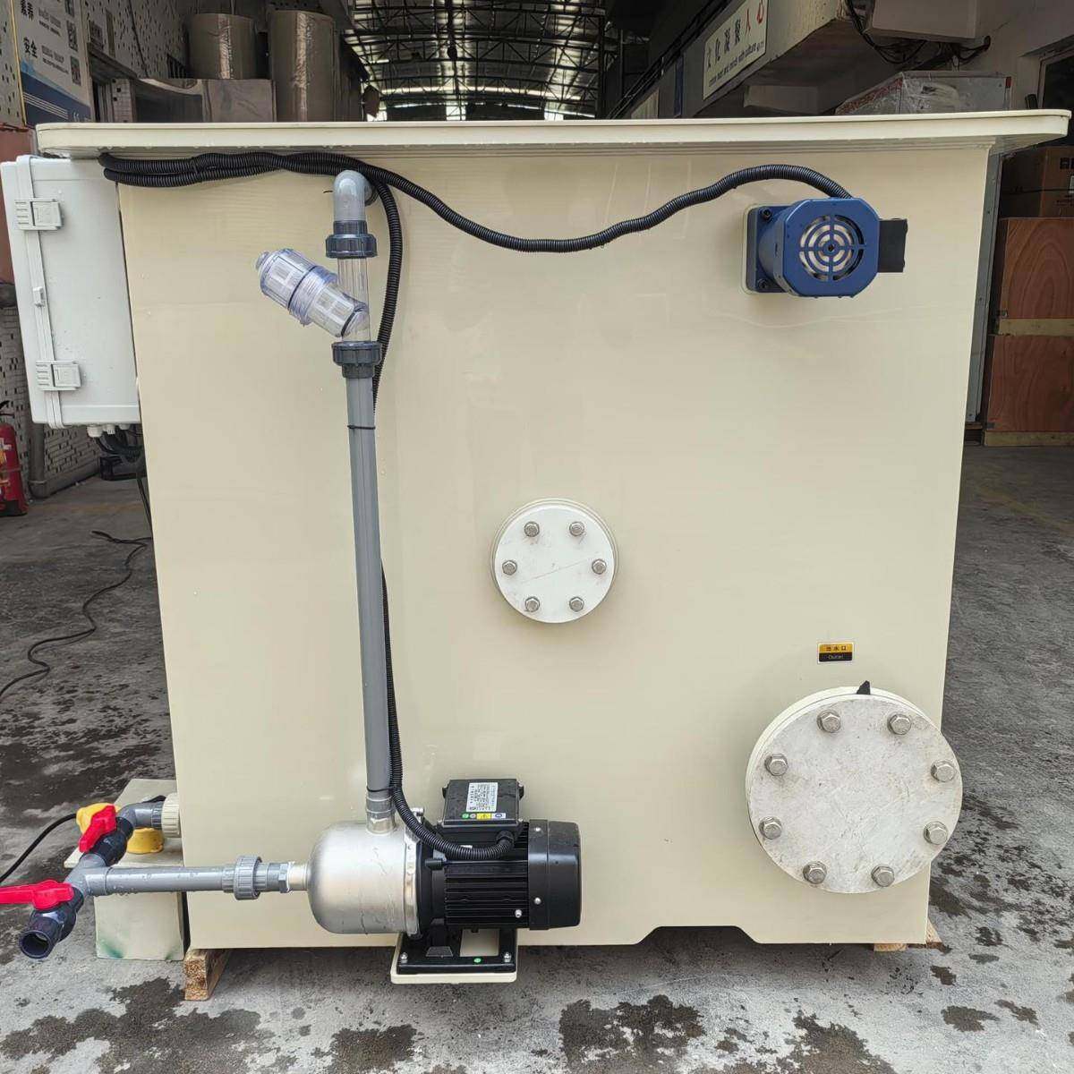 新型微滤机水产养殖自动反清洗功能时间可调工作时间可视