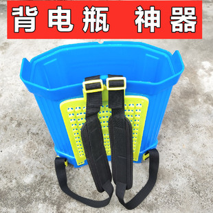 背负式喷雾器桶身背电池水果采药篓 逆变器背箱 电瓶工具背包神器
