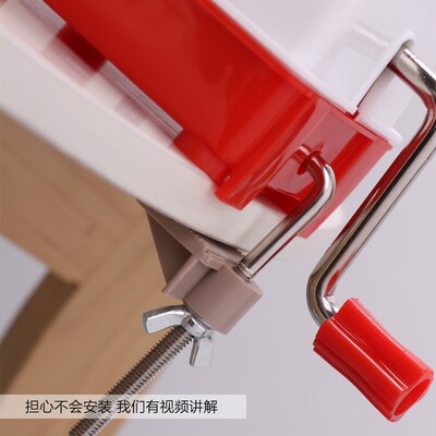 家用塑料手摇绕线机绕线器绳花边毛线打线器编织工具一件包邮