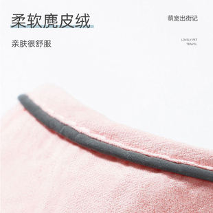 反光胸背宠物猫链 猫咪牵引绳抱婴袋遛猫防挣脱外出专用神器背心式